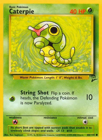 Caterpie 68 · Normal (Base Set 2)