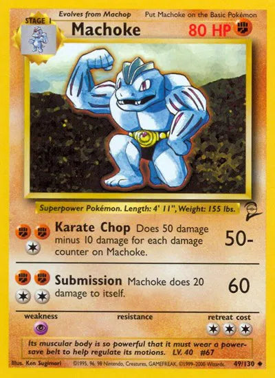 Machoke 49 · Normal (Base Set 2)