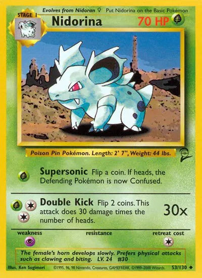 Nidorina 53 · Normal (Base Set 2)