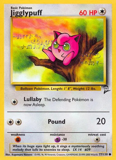 Jigglypuff 77 (Base Set 2)