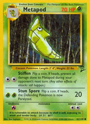 Metapod 81 · Normal (Base Set 2)