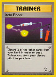Item Finder 103 (Base Set 2) Vintage