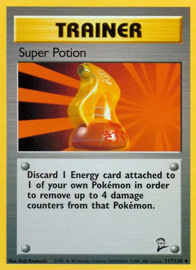 Super Potion 117 (Base Set 2) Vintage