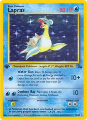 Lapras (10) · Unlimited Holofoil (Fossil)