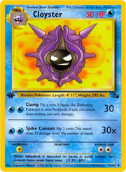 Cloyster 32 · 1st Edition (Fossil)