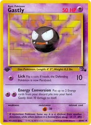 Gastly 33 · 1st Edition (Fossil)