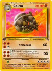 Golem 36 · 1st Edition (Fossil)
