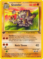 Graveler 37 · 1st Edition (Fossil)