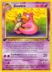 Slowbro 43 · 1st Edition (Fossil)