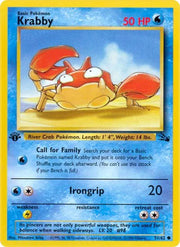 Krabby 51 · 1st Edition (Fossil)