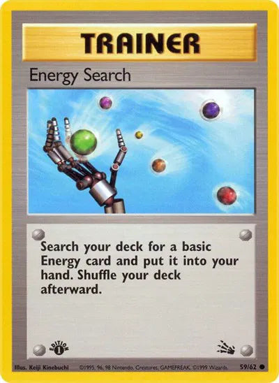 Energy Search 59 · 1st Edition (Fossil)