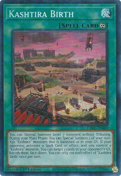 Kashtira Birth DABL-EN060 (Darkwing Blast)