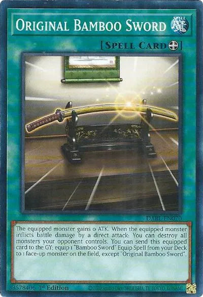Original Bamboo Sword DABL-EN070 (Darkwing Blast)