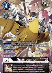 Sparrowmon (Alternate Art) BT10-060 R (XROS Encounter)