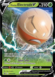 Hisuian Electrode V SWSH294 (Sword & Shield Promo)