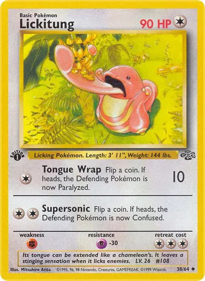 Lickitung 38 · 1st Edition (Jungle)