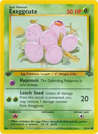 Exeggcute 52 · Unlimited (Jungle)