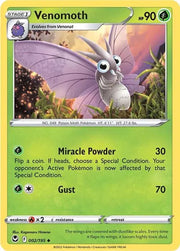 Venomoth 002/195 · Normal (Silver Tempest)