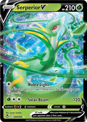Serperior V 007/195 (Silver Tempest)