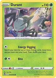 Durant 013/195 · Normal (Silver Tempest)
