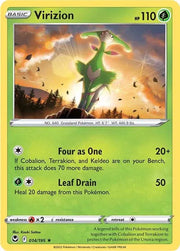 Virizion 014/195 · Normal (Silver Tempest)