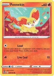 Fennekin 025/195 · Normal (Silver Tempest)