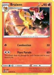Braixen 026/195 · Normal (Silver Tempest)