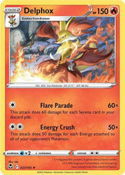 Delphox 027/195 · Normal (Silver Tempest)