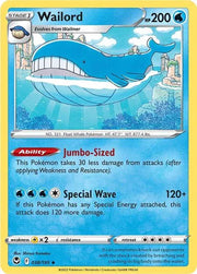 Wailord 038/195 · Normal (Silver Tempest)