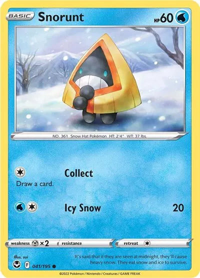 Snorunt 041/195 · Normal (Silver Tempest)
