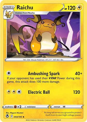 Raichu 050/195 · Normal (Silver Tempest)