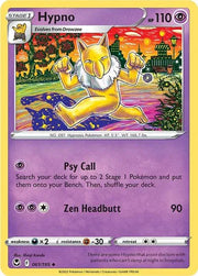 Hypno 061/195 · Normal (Silver Tempest)