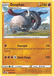 Donphan 092/195 · Normal (Silver Tempest)