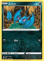 Zubat Silver Tempest Common • 103/195 Reverse Holofoil
