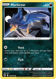 Murkrow 106/195 · Normal (Silver Tempest)