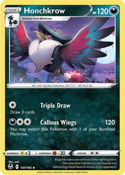 Honchkrow 107/195 · Reverse Holofoil (Silver Tempest)