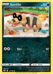 Sandile 111/195 · Normal (Silver Tempest)
