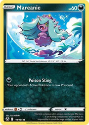 Mareanie 114/195 · Normal (Silver Tempest)