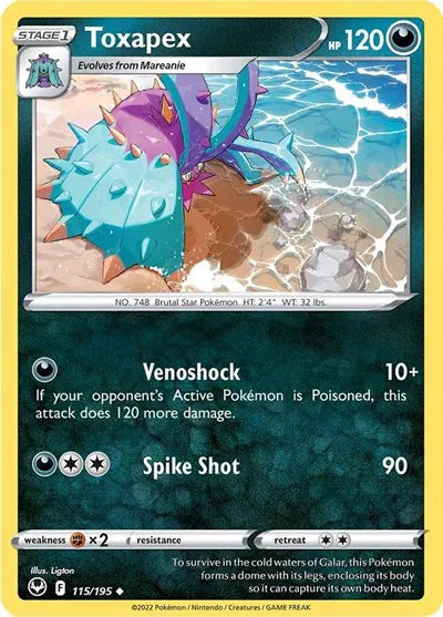 Toxapex 115/195 · Normal (Silver Tempest)