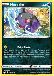 Morpeko 116/195 · Normal (Silver Tempest)