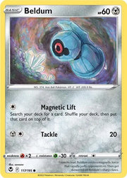 Beldum 117/195 · Normal (Silver Tempest)