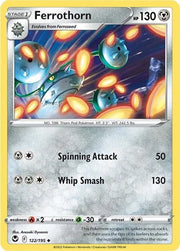 Ferrothorn 122/195 · Normal (Silver Tempest)