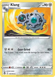 Klang 124/195 · Reverse Holofoil (Silver Tempest)