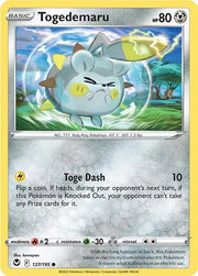 Togedemaru 127/195 · Normal (Silver Tempest)