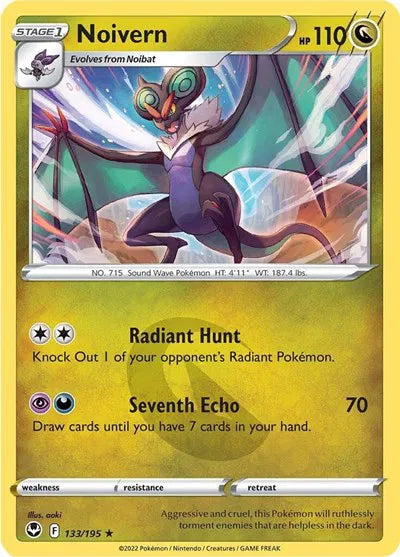 Noivern 133/195 · Normal (Silver Tempest)