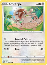 Smeargle 137/195 · Normal (Silver Tempest)