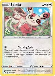Spinda 141/195 · Normal (Silver Tempest)