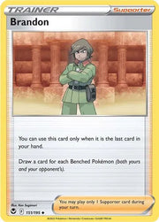 Brandon 151/195 · Normal (Silver Tempest)