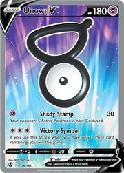 Unown V 176/195 (Silver Tempest)