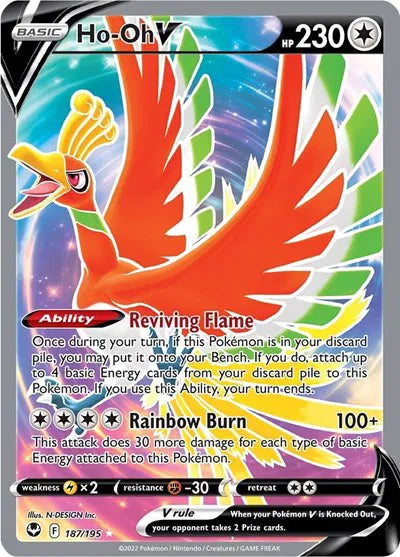 Ho-oh 187/195 (Silver Tempest)